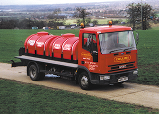 Collins Plant Hire 7.5 Tonne Lorry Mounted Water Bowser